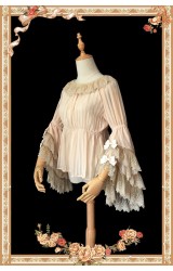 Infanta Fairytown Ball Bell Sleeved Blouse(3 Colours)